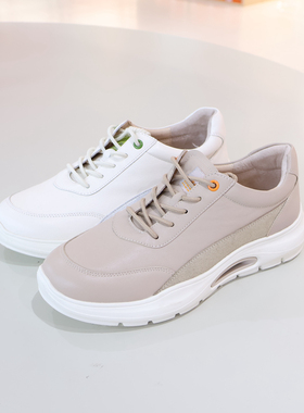 HARSON哈森女鞋 HCS256113 2025年春款系带单鞋 商场专柜同款