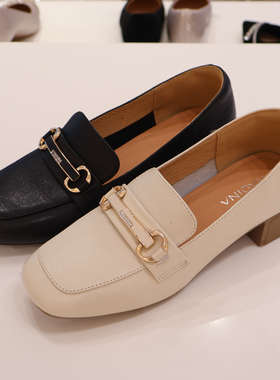 卡迪娜女鞋 KL257503 2025年秋季一脚蹬单鞋 商场新款