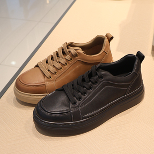 ML254830 哈森男鞋HARSON 正品2025新款冬季高帮鞋 牛皮内里