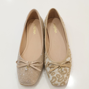 KL261503  KL261502卡迪娜女鞋 2026年春  平底闪钻单鞋 商场新品