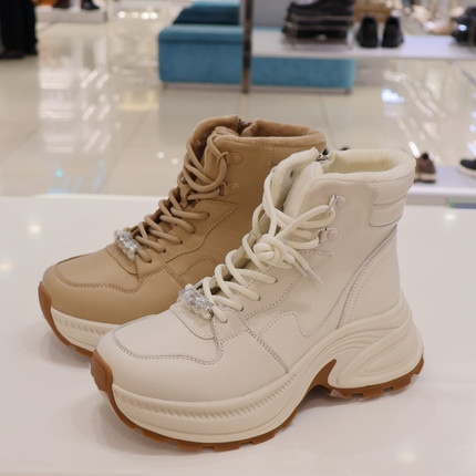 卡迪娜女鞋 KCA251901 2025年冬靴中跟时装靴商场专柜正品