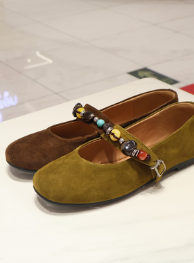 HS263009 HARSON哈森女鞋  2026年春 平跟浅口 单鞋 商场专柜同款