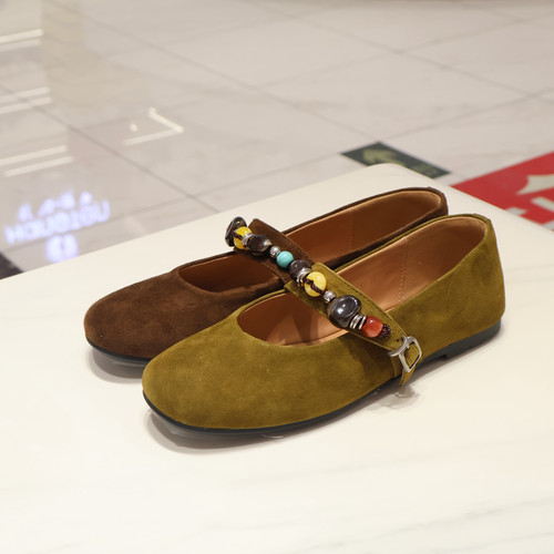 HS263009 HARSON哈森女鞋  2026年春 平跟浅口 单鞋 商场新品