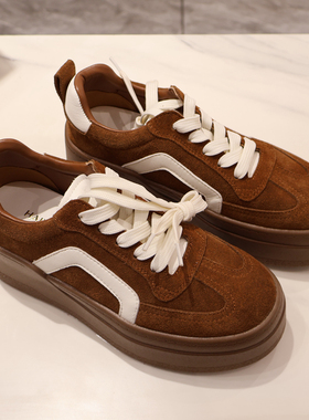 HCL250605 HARSON哈森2025年秋款德训鞋单鞋 商场新款