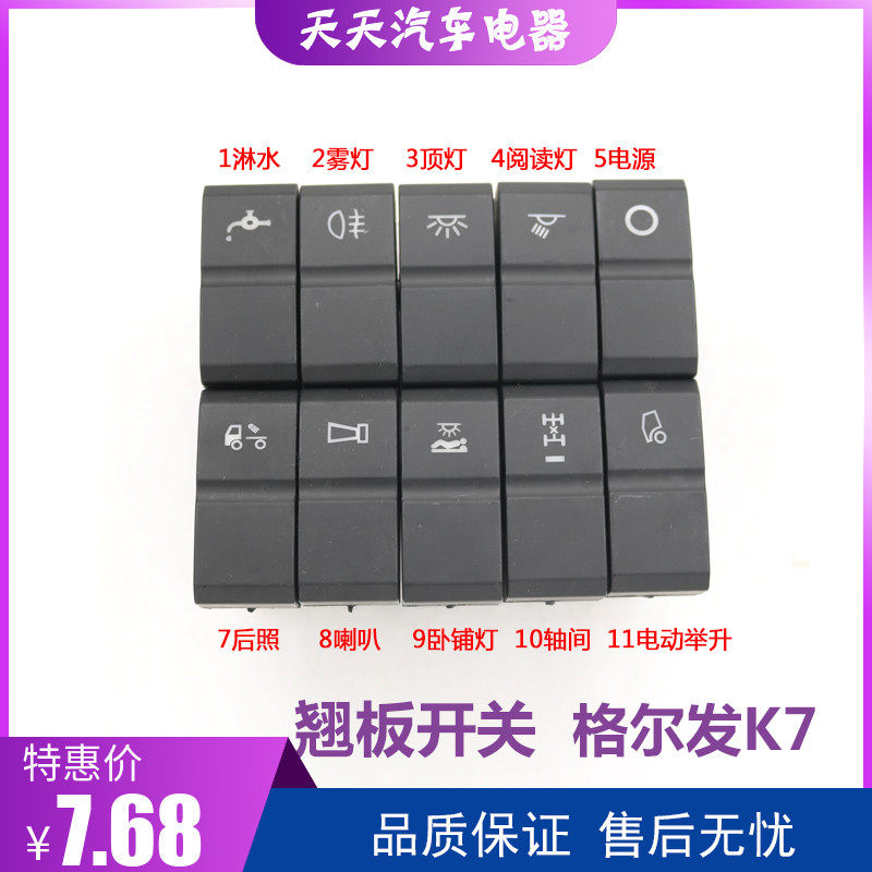 适配JAC江淮格尔发亮剑重卡货