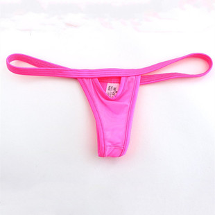 新款女士低腰丁字内裤女生镂空漏洞性感T内裤打底内裤女式比基尼
