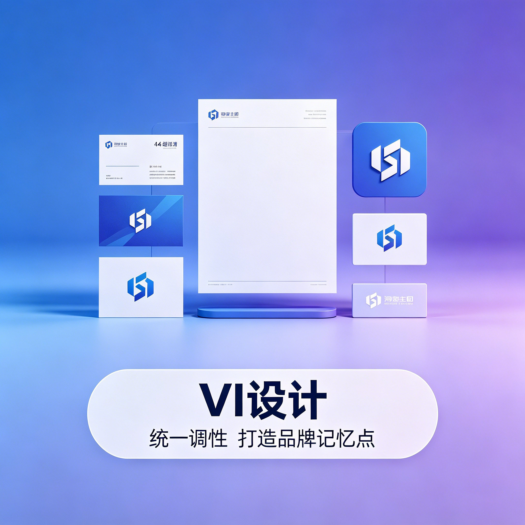 VI设计名片设计logo设计画册设计ai矢量图制作cdr菜单设计