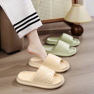 女夏年 日本厚底凉拖鞋 EVA轻便简约家居室内软底防滑男拖