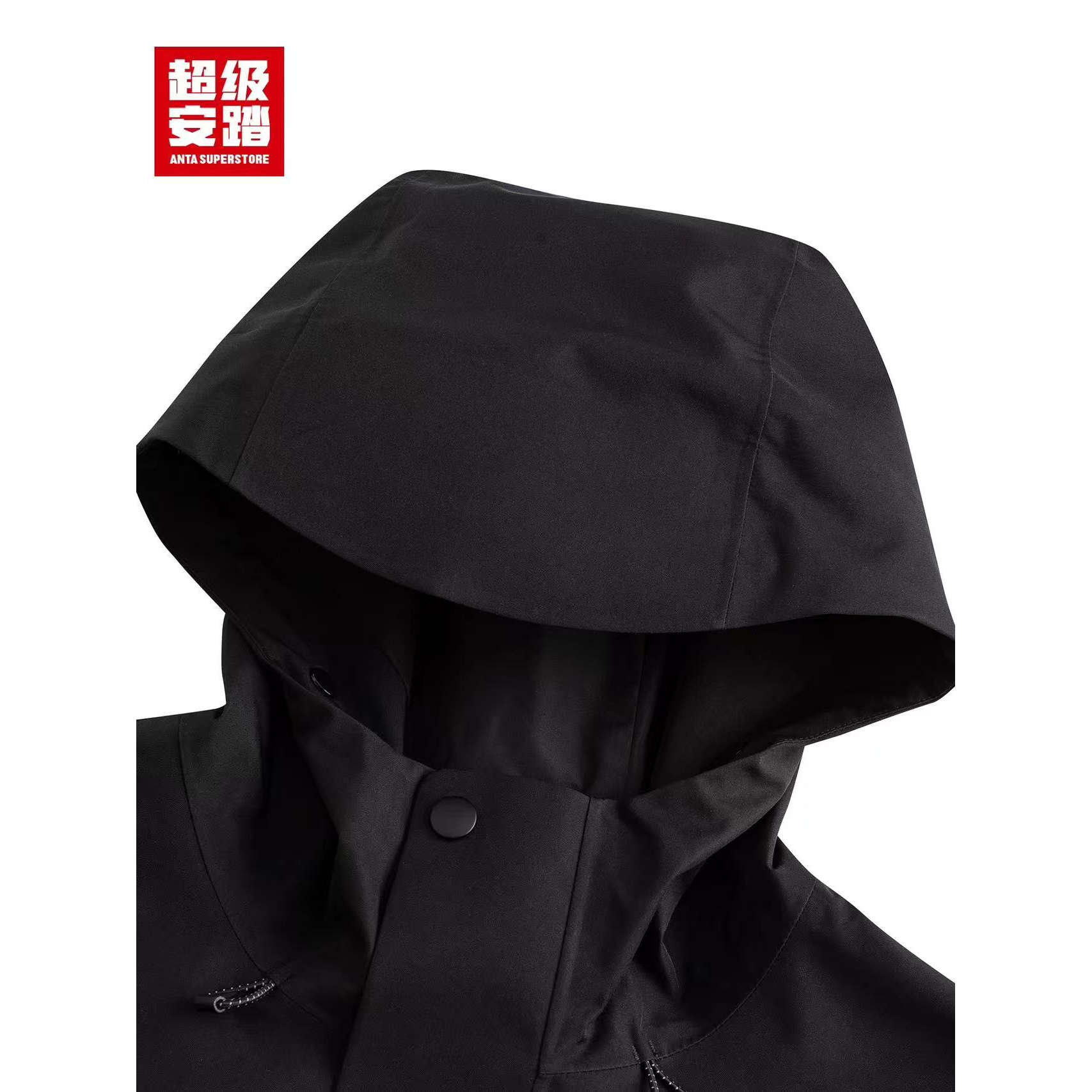 安踏冲锋衣26年无氟防泼水外套