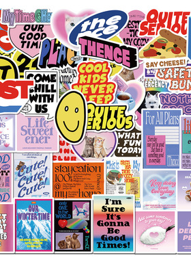 47张韩国THENCE装饰贴纸笔记本电脑水杯学生桌面手账装饰DIY贴画