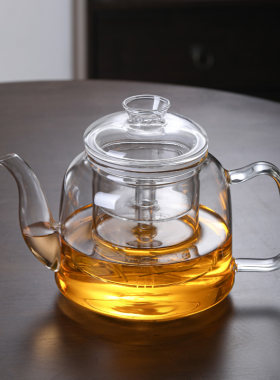 天润和器中式高硼硅透明茶壶家用