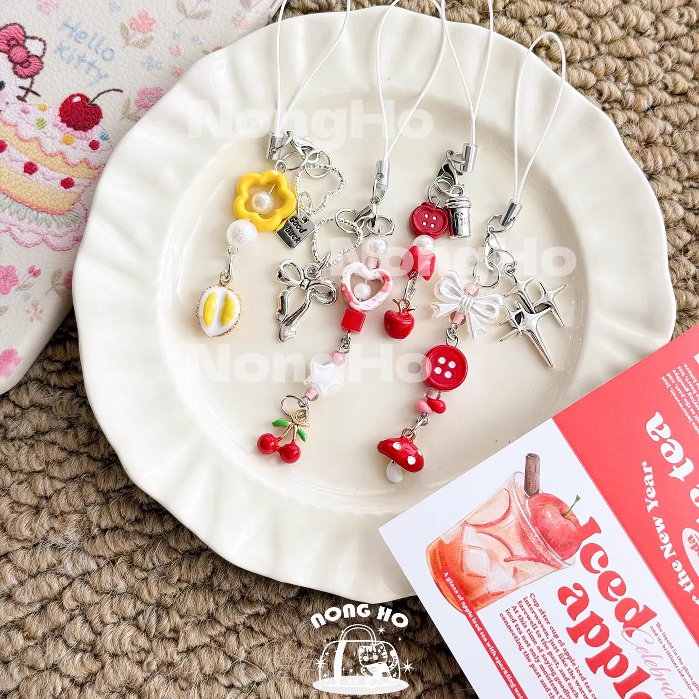 原创手机挂件迷你可爱水果