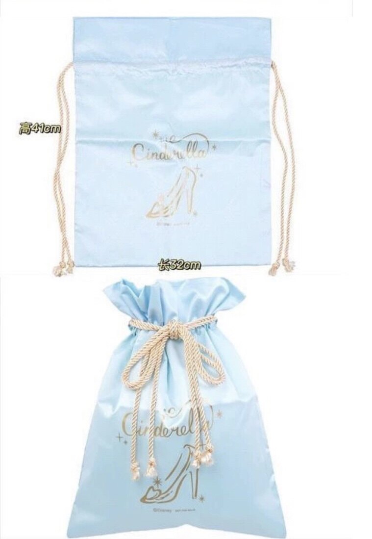 加购价 单拍不发 Disney日本迪士尼灰姑娘收纳袋旅行内衣衣服鞋子