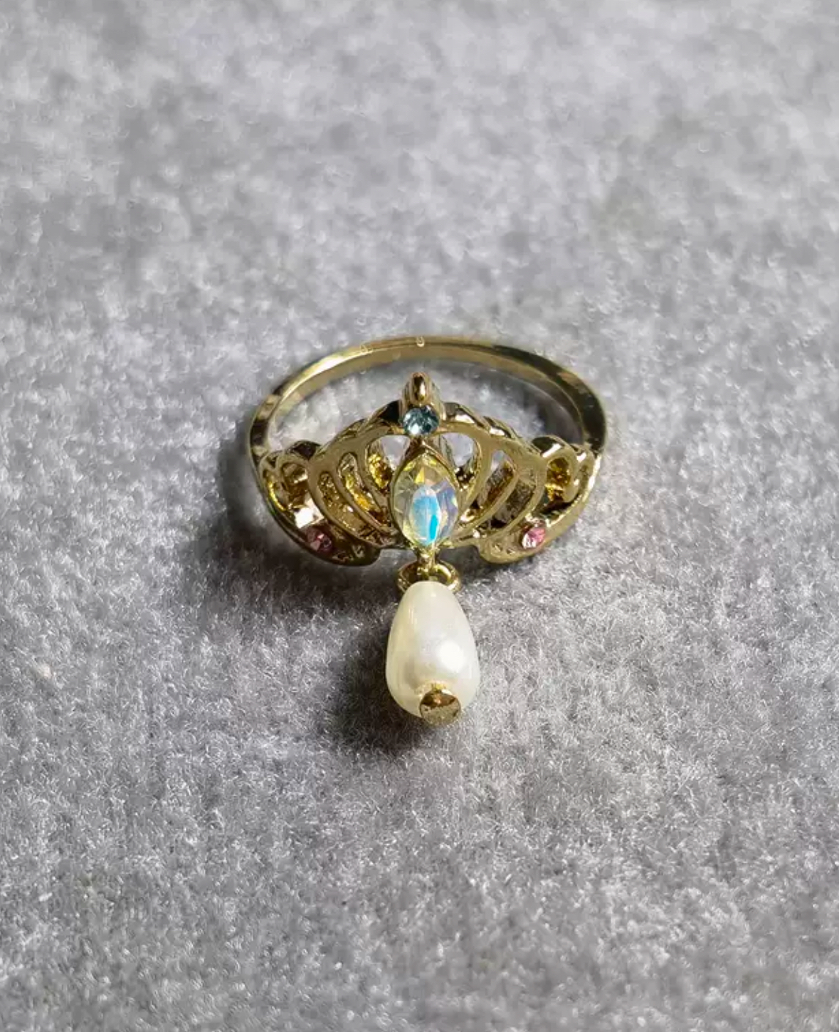 現貨DISNEY迪士尼公主戒指首飾金屬飾品