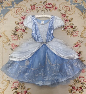 全网不撞款稀有成人款美国迪士尼商店灰姑娘公主裙Disney costume