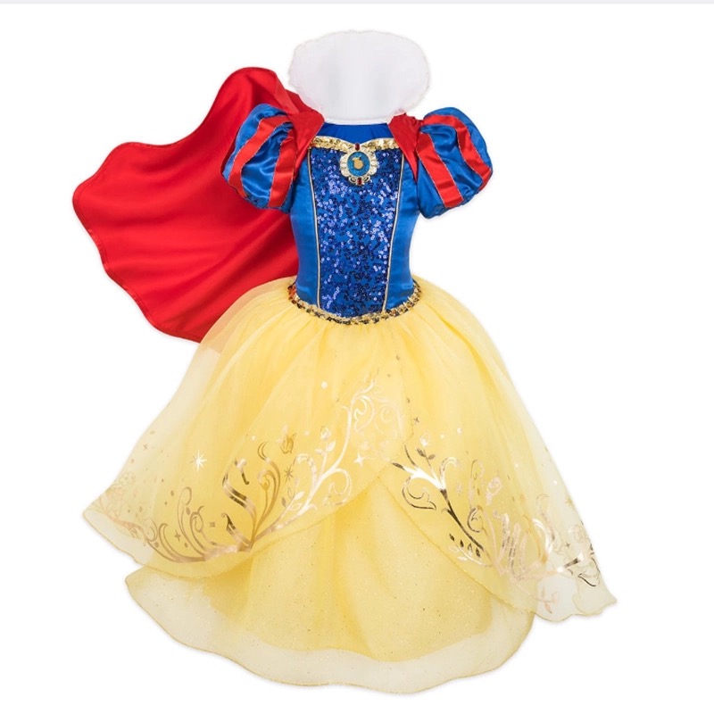 迪士尼乐园白雪公主裙女童纱裙蓬蓬裙乐园游玩派对服