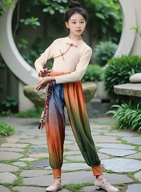 风吹稻花香两岸丰收稻田致敬袁隆平红色记忆演出服六一儿童舞蹈服