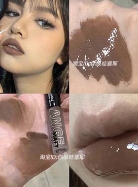 Bingo自然彩妆 欧美口红低饱和水泥灰棕焦糖巧克力色口红孕妇可用