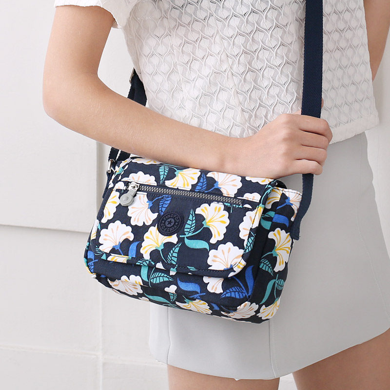 findpop中年女包妈妈包新款包包女士休闲2018帆布单肩包斜挎包小