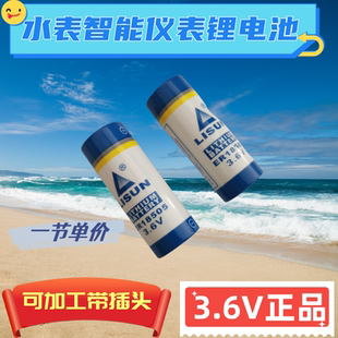 力兴ER18505插卡智能水表电池3.6V流量计表伺服PLC仪器ER18505H