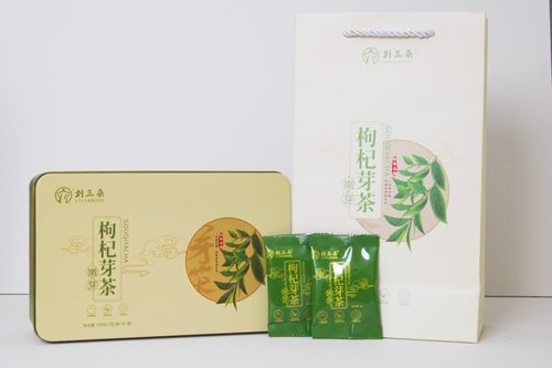 刘三朵枸杞芽茶礼盒独立小包装