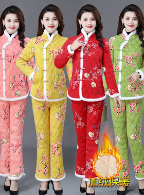 民族风秋冬新款棉袄保暖棉服