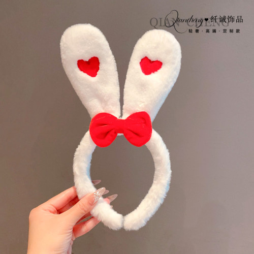 甜美兔耳朵发箍兔女郎爱心兔子
