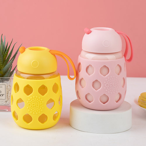 opus便携少女心超萌网红玻璃杯