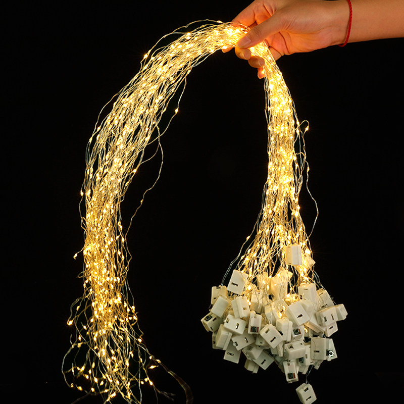 人气50/100个网n红LED发光灯串花束礼盒蛋糕装饰彩灯派对场景布置,节庆用品/礼品,装饰灯,淘宝优惠券,粉丝福利购,淘宝优惠卷