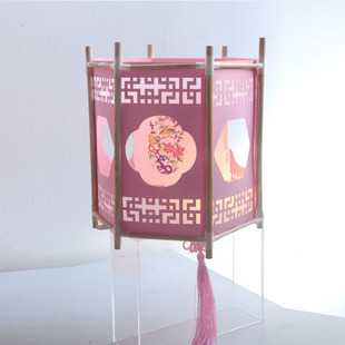 人气传统走马灯跑马灯灯笼dviy材料包蜡烛可转动元旦亲子科学手工