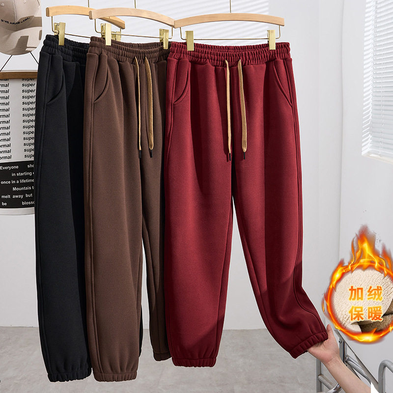 胖韵美秀 大码女装冬季新款防风裤胖MM特肥加绒保暖长裤300斤,女装/女士精品,大码裤装,淘宝优惠券,粉丝福利购,淘宝优惠卷