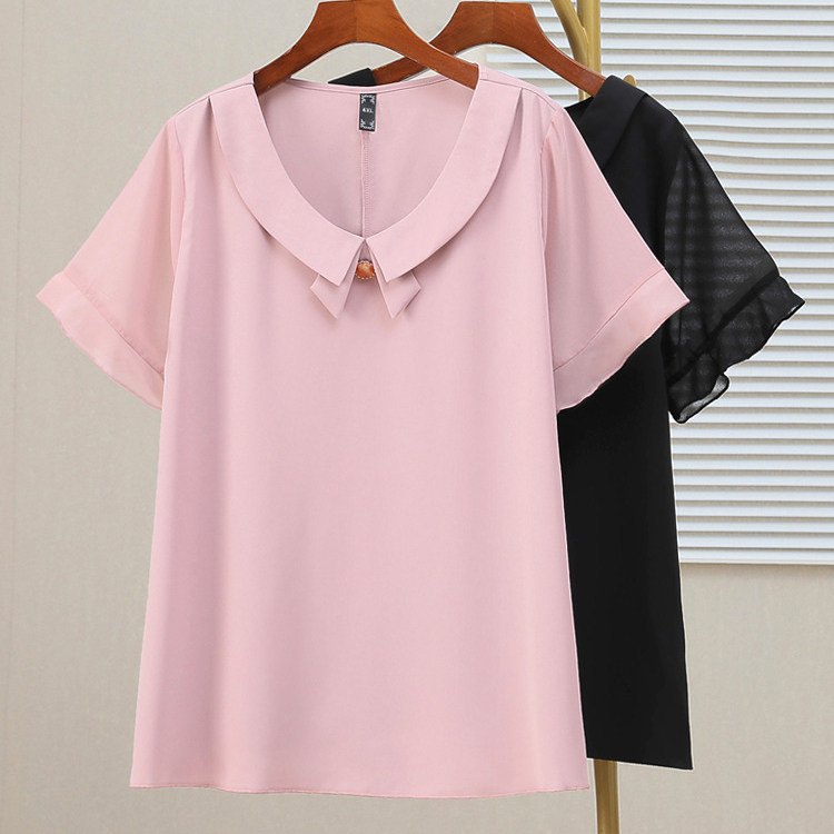 300斤特大码女装胖mm遮肉显瘦洋气喇叭袖T恤衫女夏季短袖上衣,女装/女士精品,大码内搭,淘宝优惠券,粉丝福利购,淘宝优惠卷