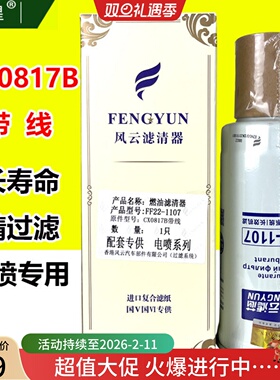 CX0817B柴油滤芯D2000-1105350适配时代瑞沃轻卡130自卸车YC4D130