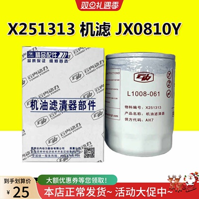 云内原厂机油滤芯X251313