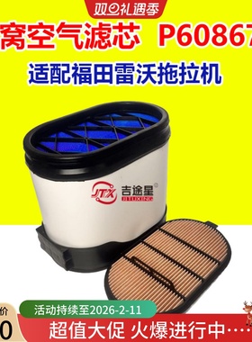 P608676蜂窝空气格滤芯适配福田雷沃1604/1804/2404拖拉机P605538