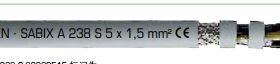 供应德国赛博SABIX A238S 5x1.5 82380515无卤控制电缆