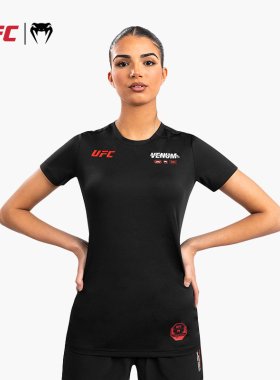 VENUM 毒液UFC 3.0 格斗周新款女款T恤运动跑步衣休闲服圆领短袖