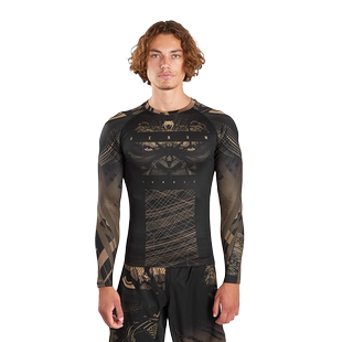 VENUM 毒液Gorilla Jungle新款男紧身衣运动长袖拳击服健身训练