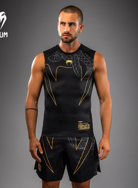 VENUM毒液Serpenti男无袖紧身背心运动跑步训练健身衣工字款背心