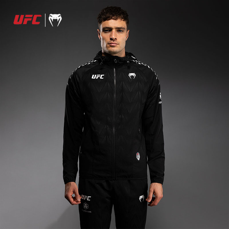 VENUM毒液UFC 5.0 格斗之夜男外套卫衣运动连帽健身训练跑步休闲