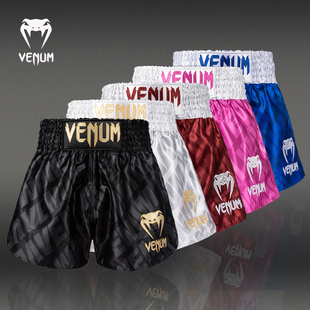 VENUM毒液泰拳短裤搏击运动裤拳击散打格斗裤训练专业男女比赛裤