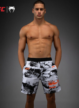 VENUM毒液UFC5.0 格斗周训练运动短裤男健身格斗拳击休闲跑步锻炼