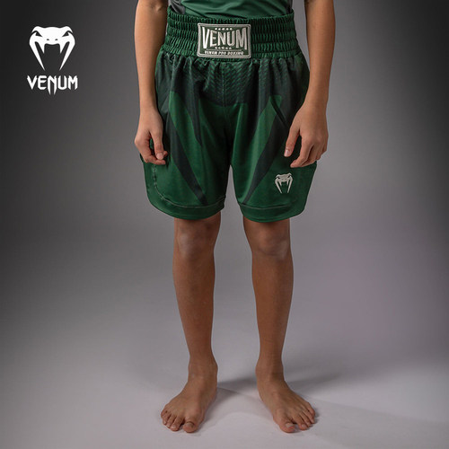 VENUM  Attack儿童拳击短裤健身训练拳击搏击泰拳散打运动