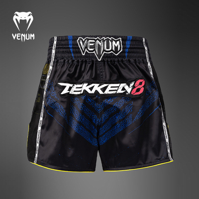 VENUM毒液Tekken 8 King泰拳短裤搏击运动拳击散打格斗裤训练男女