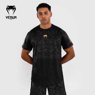 VENUM 毒液 Topuria Unmatched 男圆领速干T恤健身训练跑步短袖