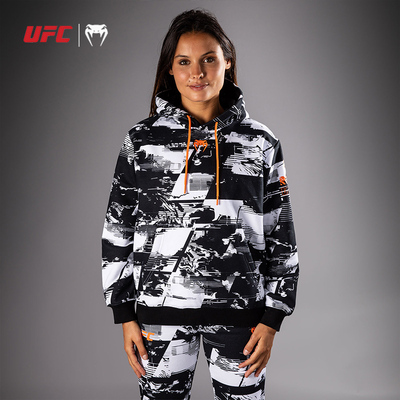 VENUM毒液UFC5.0 格斗周女运动卫衣连帽套头衫健身训练跑步卫衣