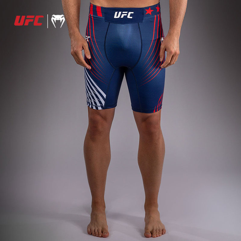 Venum毒液UFC FREEDOM 250紧身短裤男柔术防磨训练跑步健身运动裤