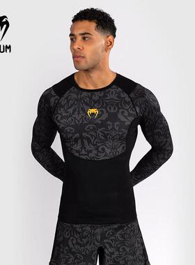 VENUM毒液UFC Topuria托普利亚男紧身衣运动长袖拳击健身训练跑步