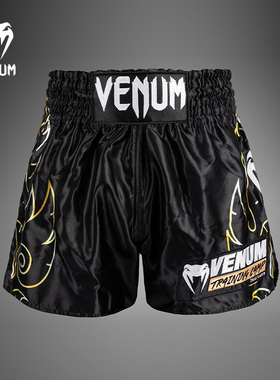 VENUM毒液VTC Flames泰拳短裤运动健身训练拳击搏击运动格斗