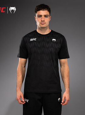 VENUM毒液 UFC5.0经典复刻 男短袖T恤运动健身训练跑步格斗休闲